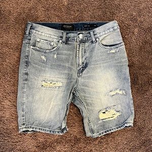 Pacsun Denim Distressed Shorts
